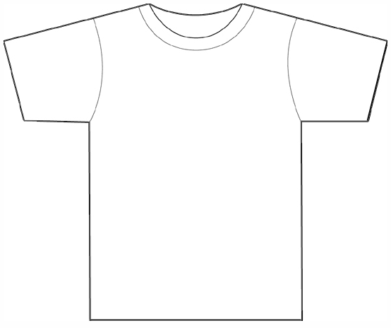 Blank Shirt Template