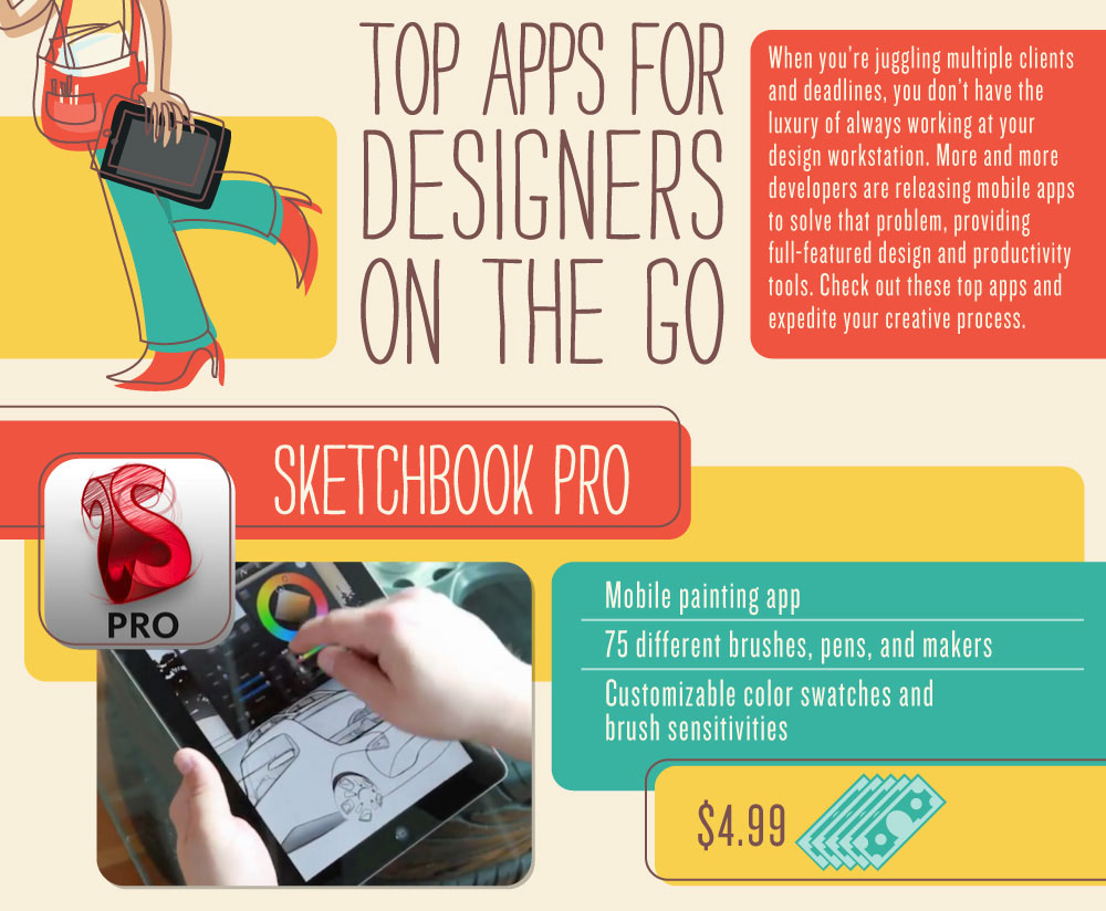See Top Apps For Designers On the Go