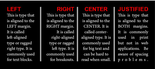 alignment-typography