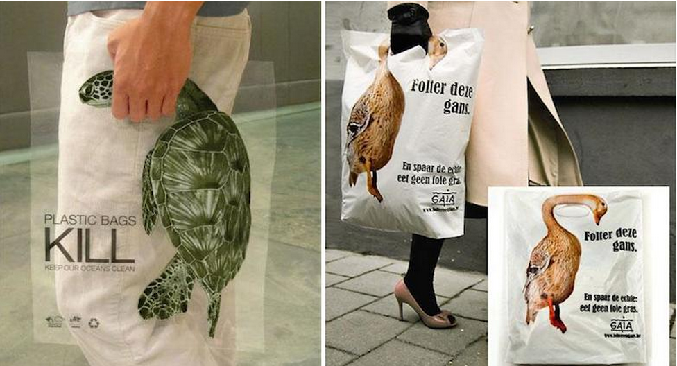 Creative Advertising - Plastic bags kill