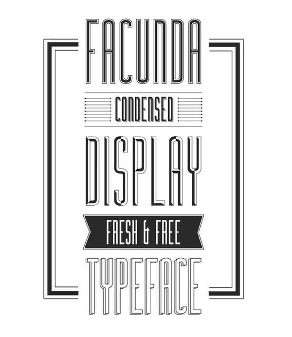 Facunda free fonts for designers