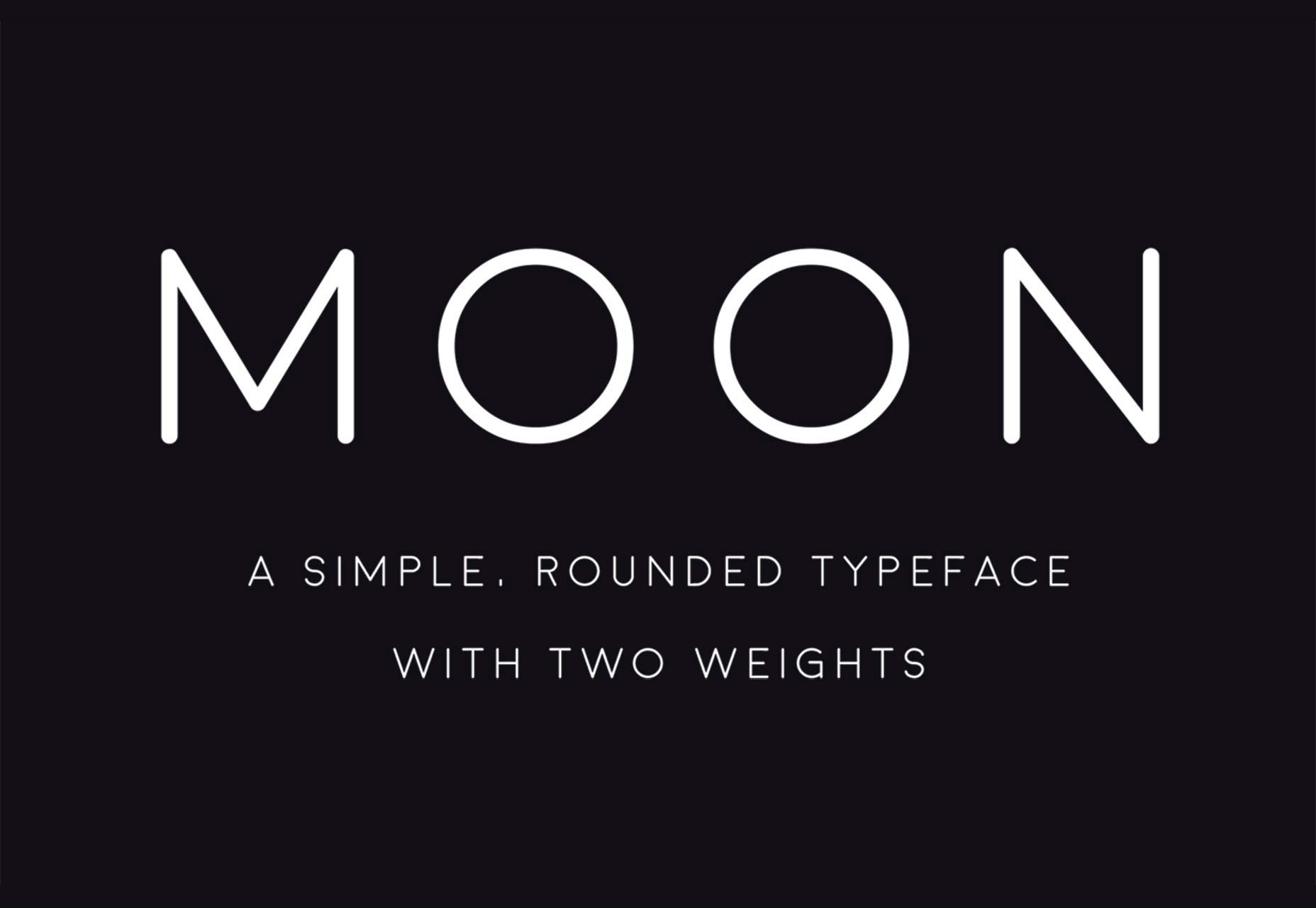 Moon free fonts for designers