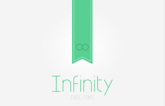 infinity free fonts for designers