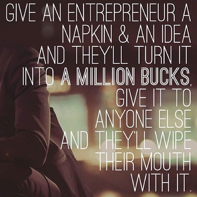 Difference between an entrepreneur and everyone else