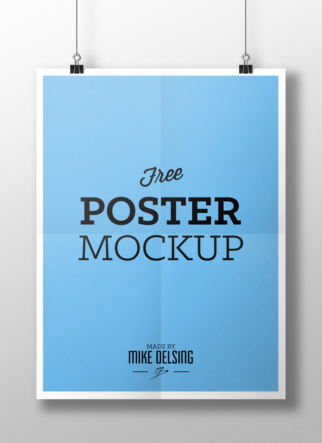 Free Poster Design Mockup 2