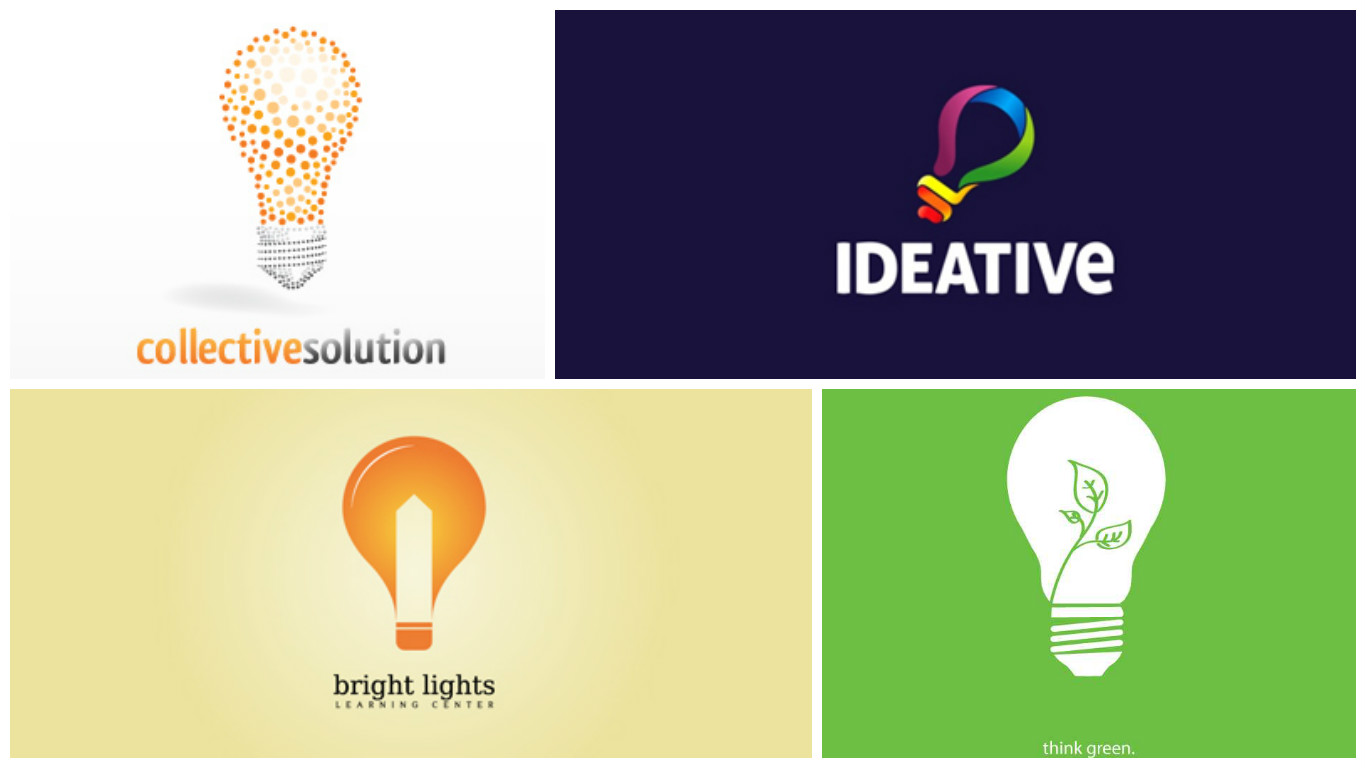 Generic and cliche designs - lightbulb logo