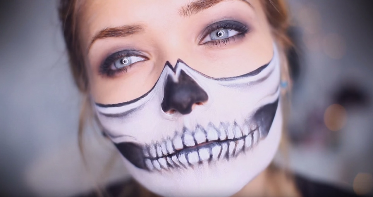 Halloween Makeover Ideas - The Skeleton 3