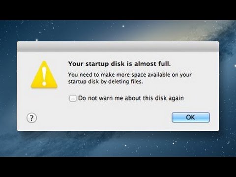 Your desktop is almost full