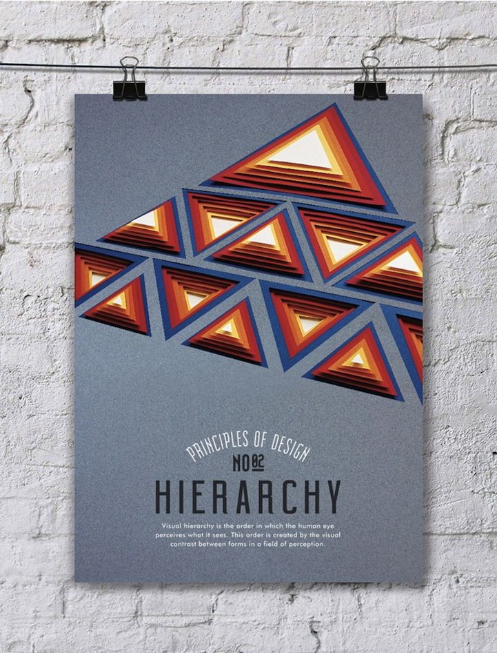 Elements and principles of design - Hierarchy