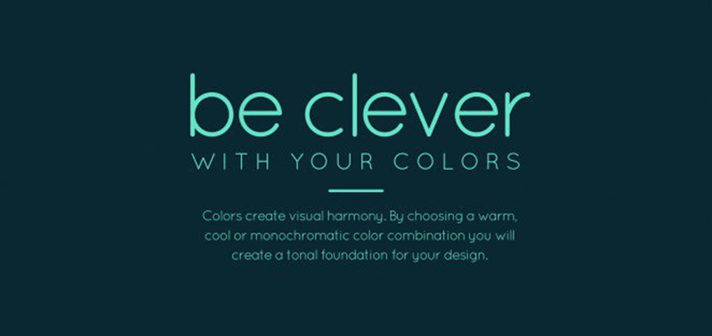Designer tip - play with colors