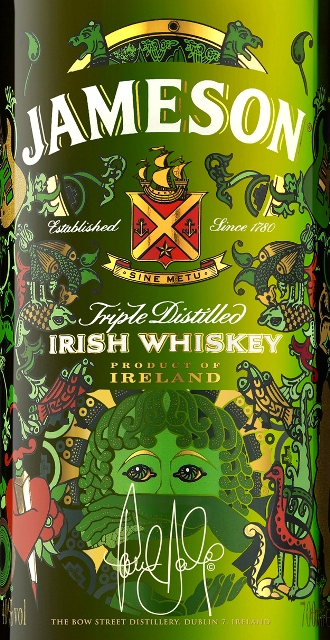 jameson st. patrick's day packaging design