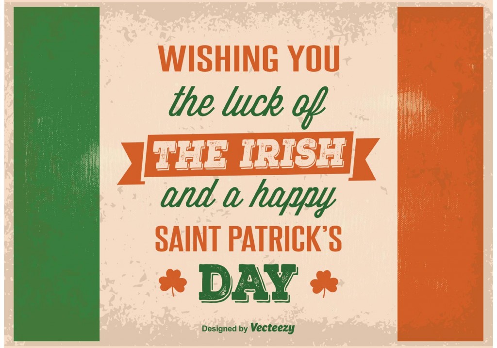 st patrick's day poster