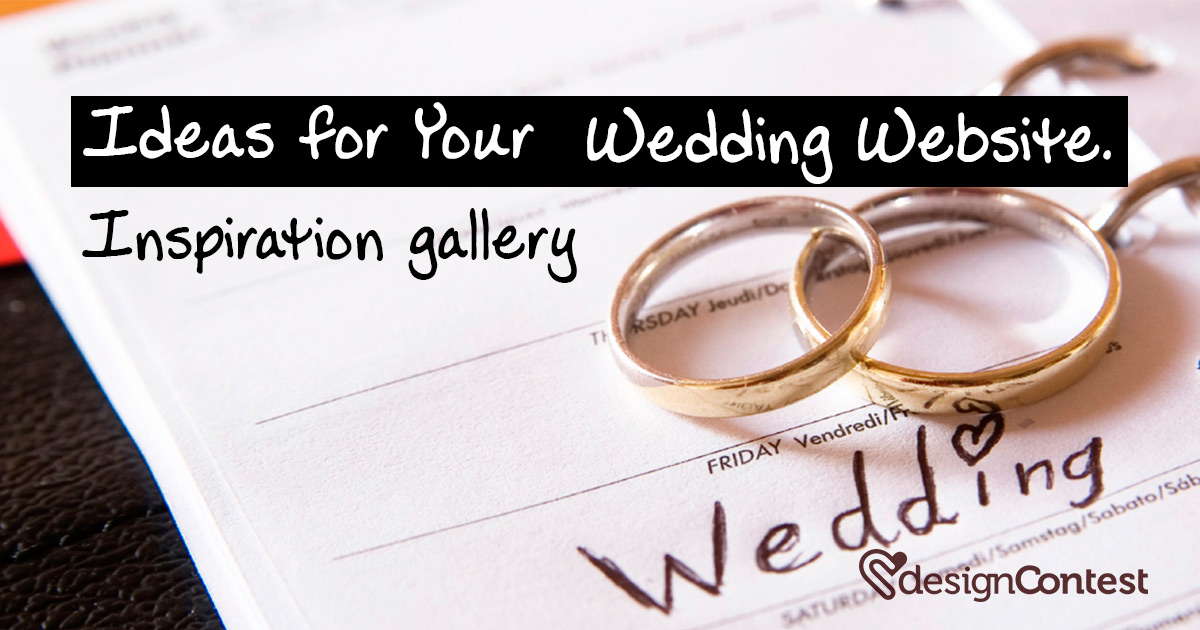 Inspiration Gallery Ideas For Your Wedding Website Designcontest Inspiration Gallery Ideas For Your Wedding Website