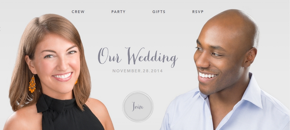 Wedding Websites: Jill + Brandon