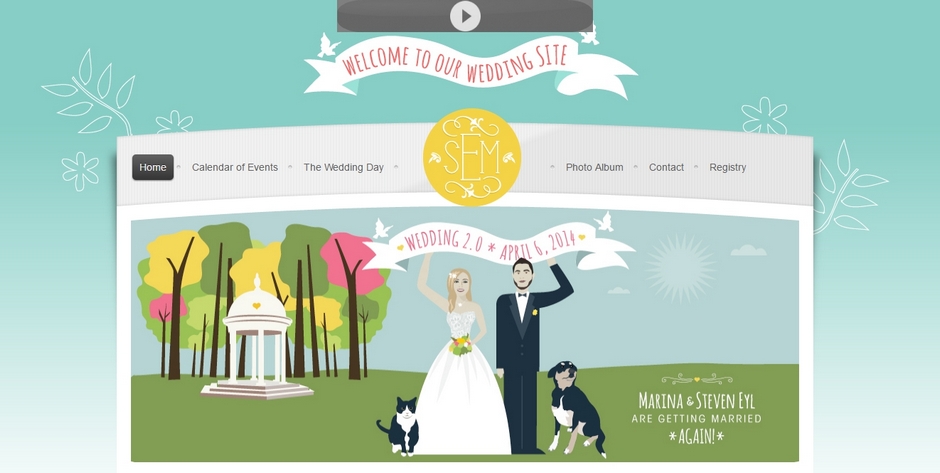 Wedding Websites: Marina & Steven