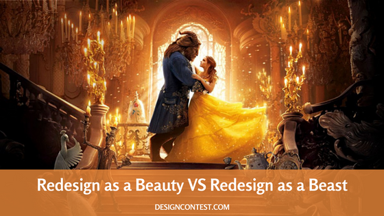Redesign As A Beauty VS Redesign As A Beast