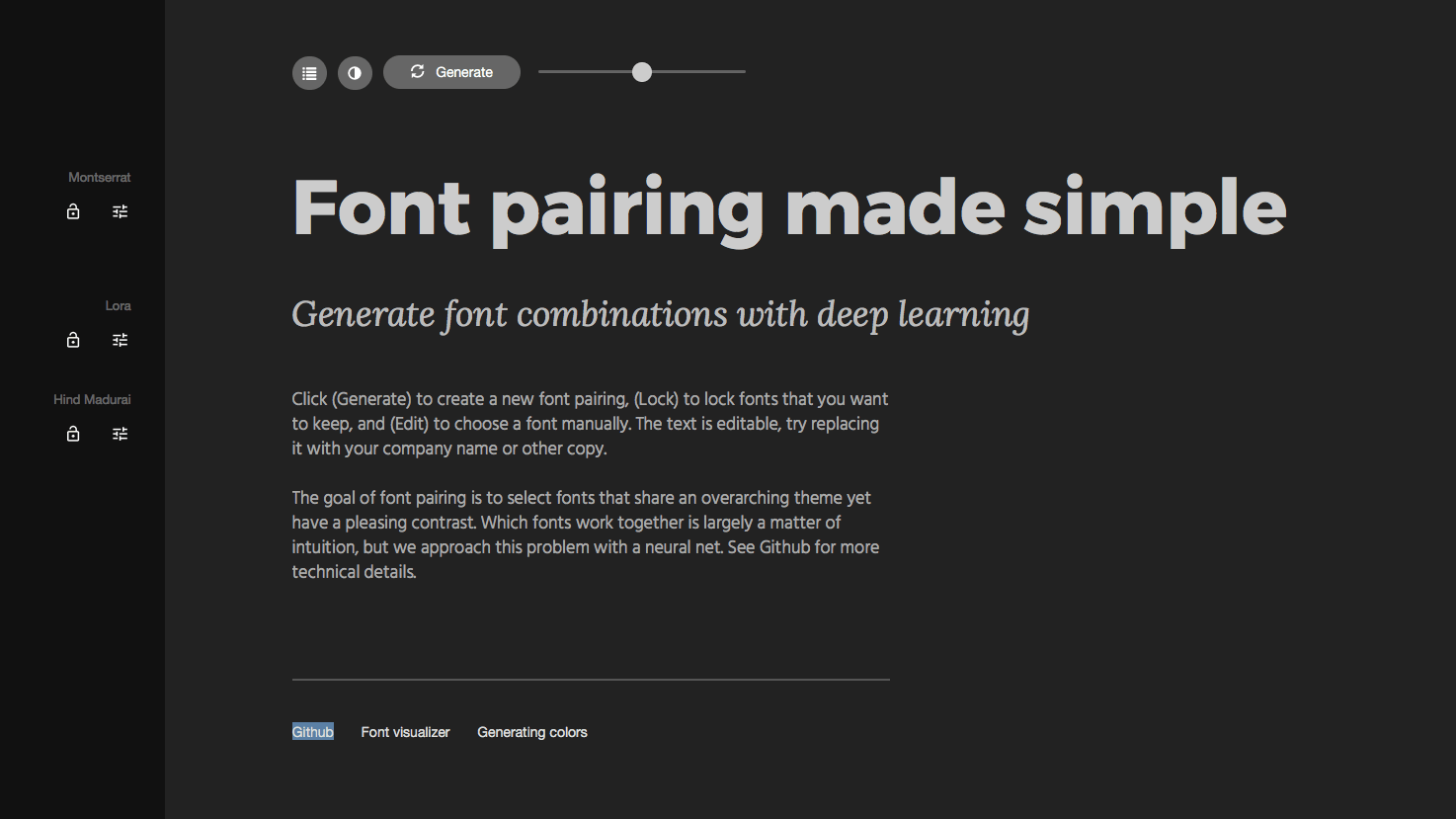 font pairing tool