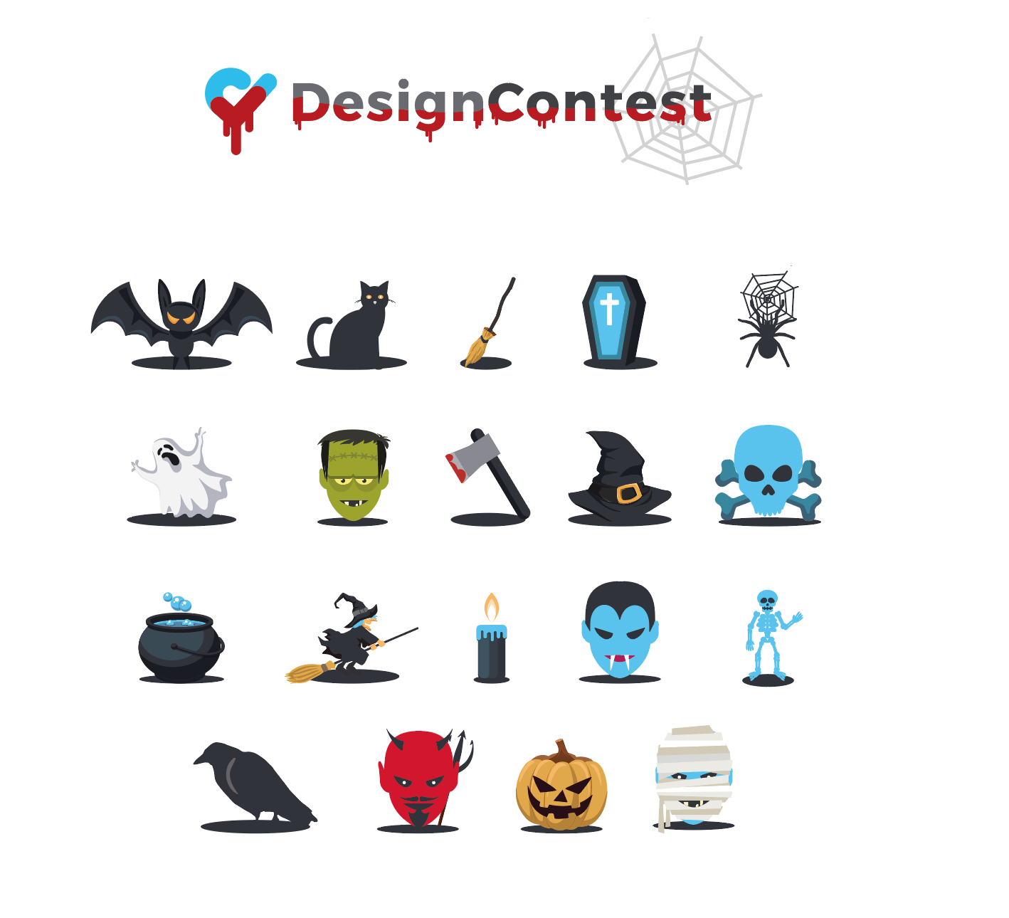 download free halloween icons design