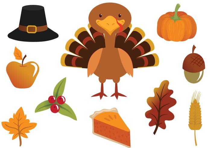 free thanksgiving icons design