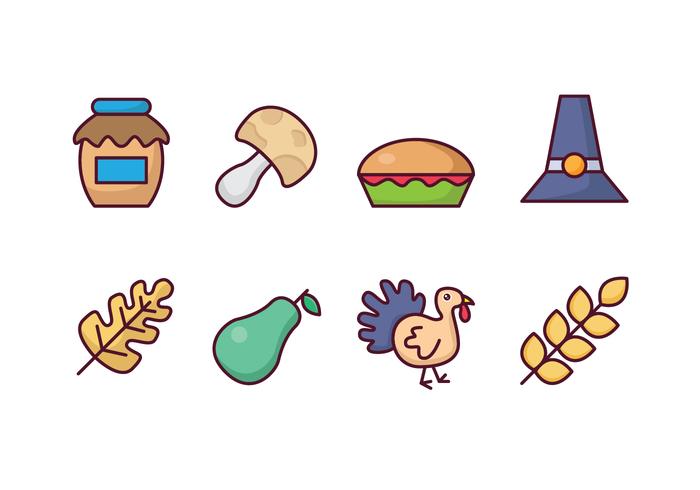 free thanksgiving icon design