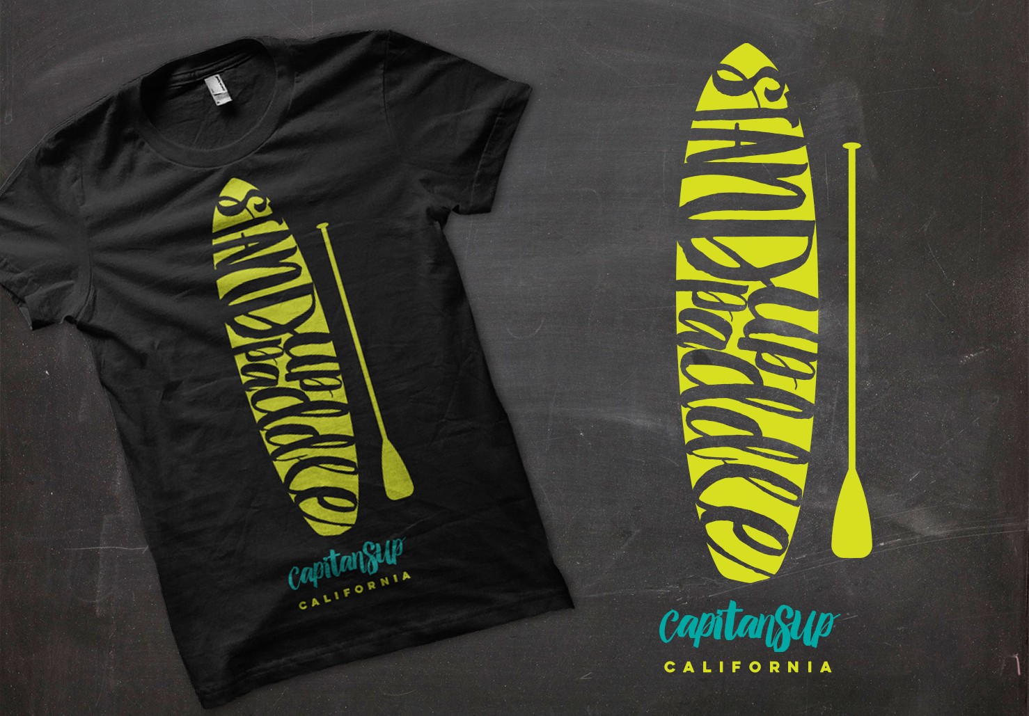 tshirt design california 